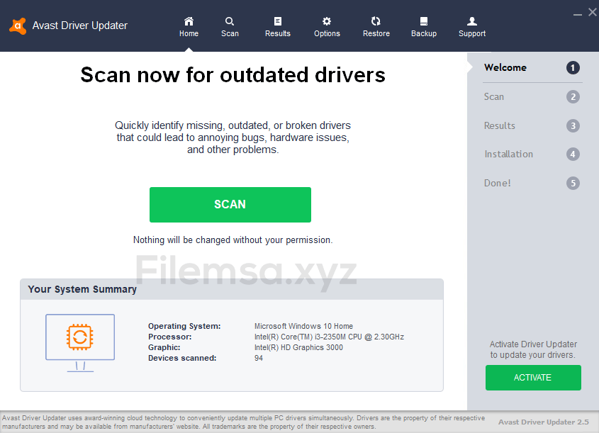 avast unable to shred video file