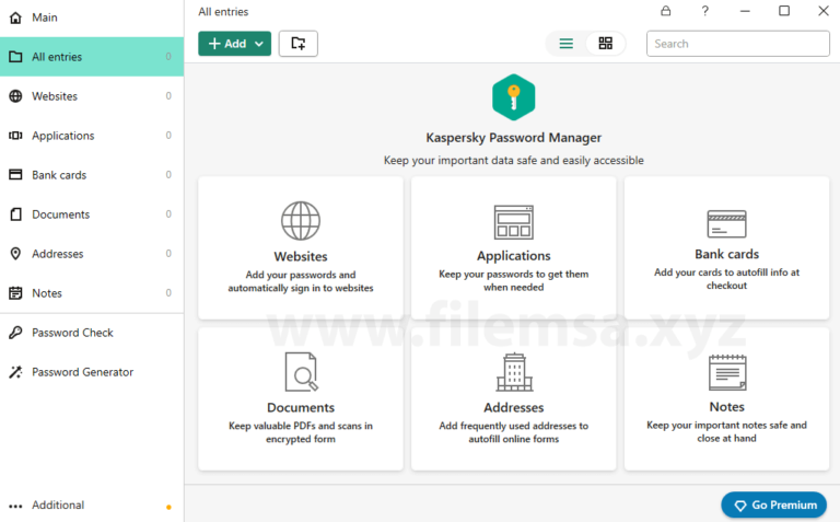 free kaspersky password manager